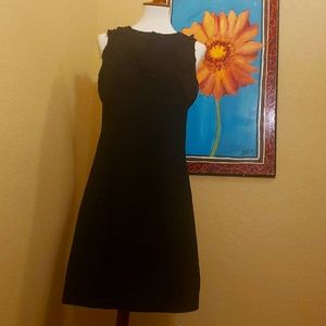 Adrienne Vittadini Black Casual Shift Dress